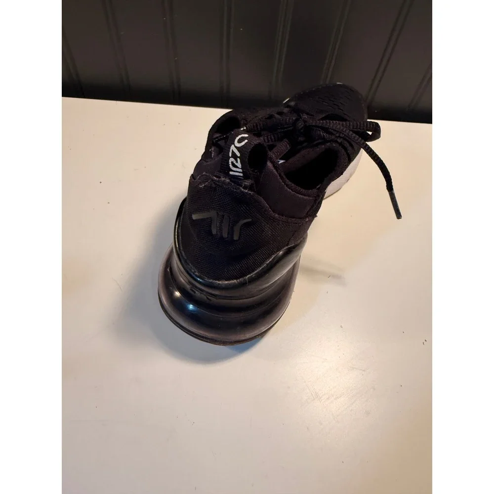 Nike Air Max 270 Black White Sneakers AH6789-001 Mens Size 6 Womens 7.5